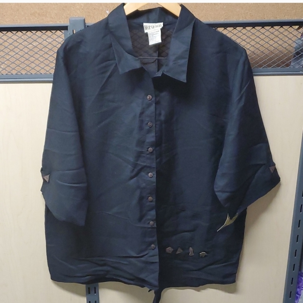 NWT Vintage Linen Top